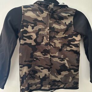 The North Face Kids Camouflage Puffer Jacket